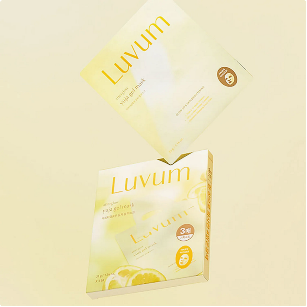 LUVUM Afterglow Yuja Gel Mask